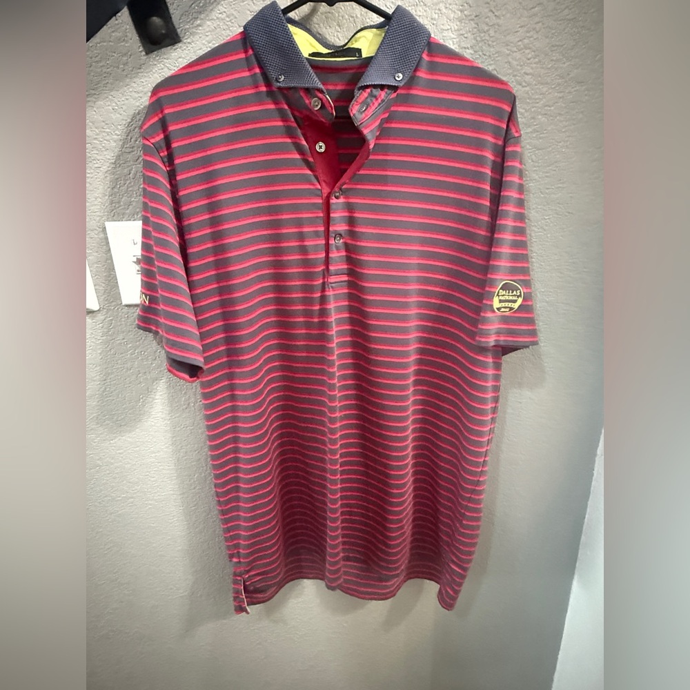 Men's Striped golf Polo Shirt - Greyson